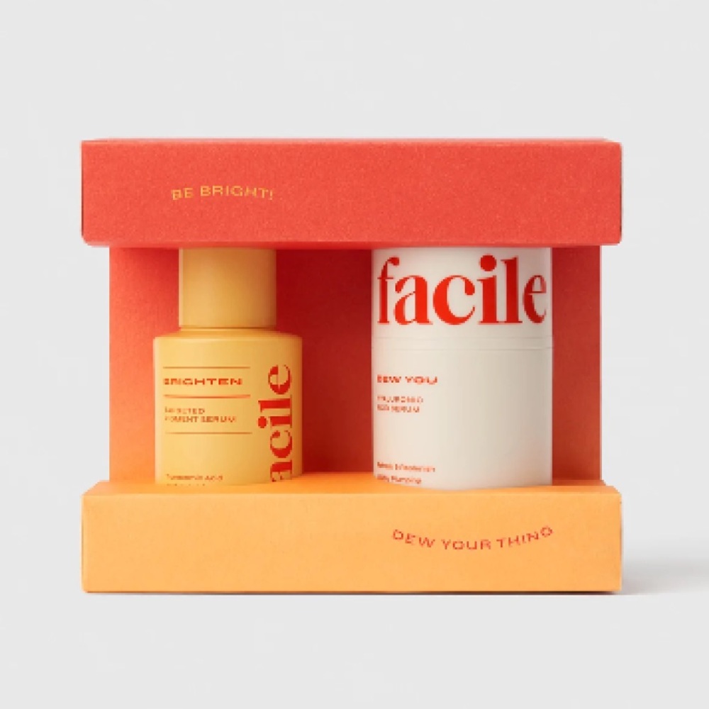 Facile Two Brilliant Set including Brighten & Dew You